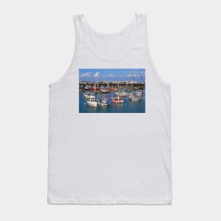 Fishing Boats, St Peter Port Tank Top